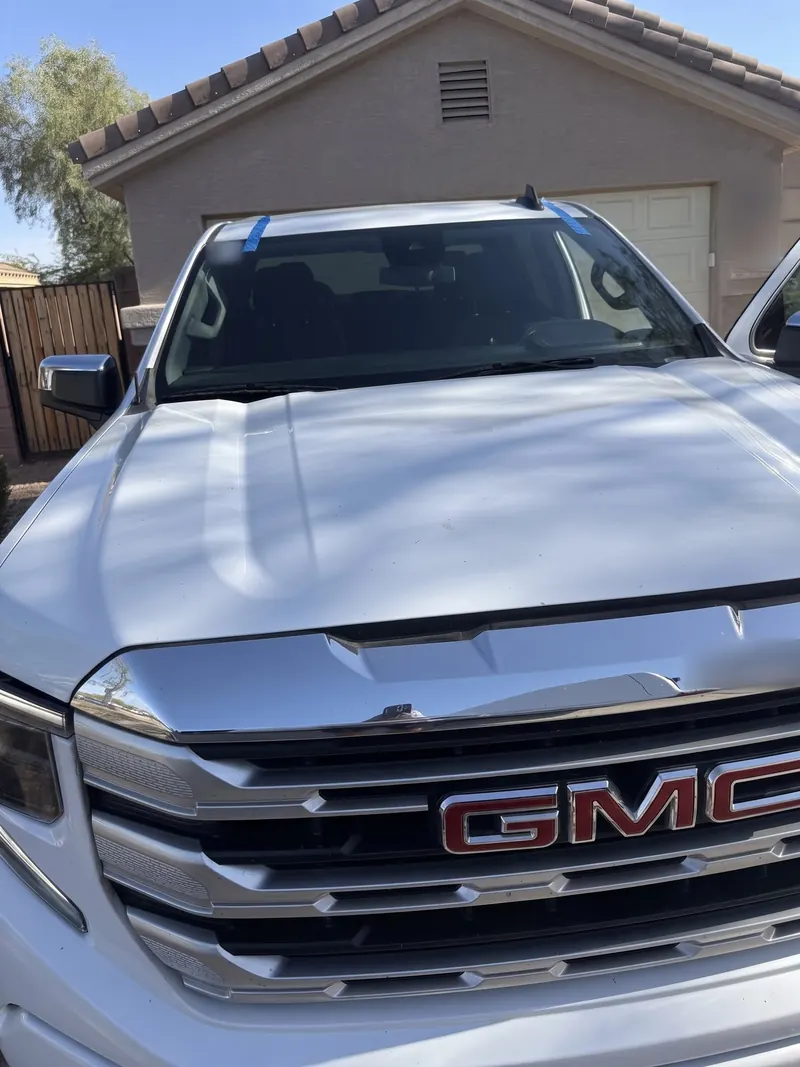 A pickup truck with the windshield Bang AutoGlass replaced in Avondale, AZ